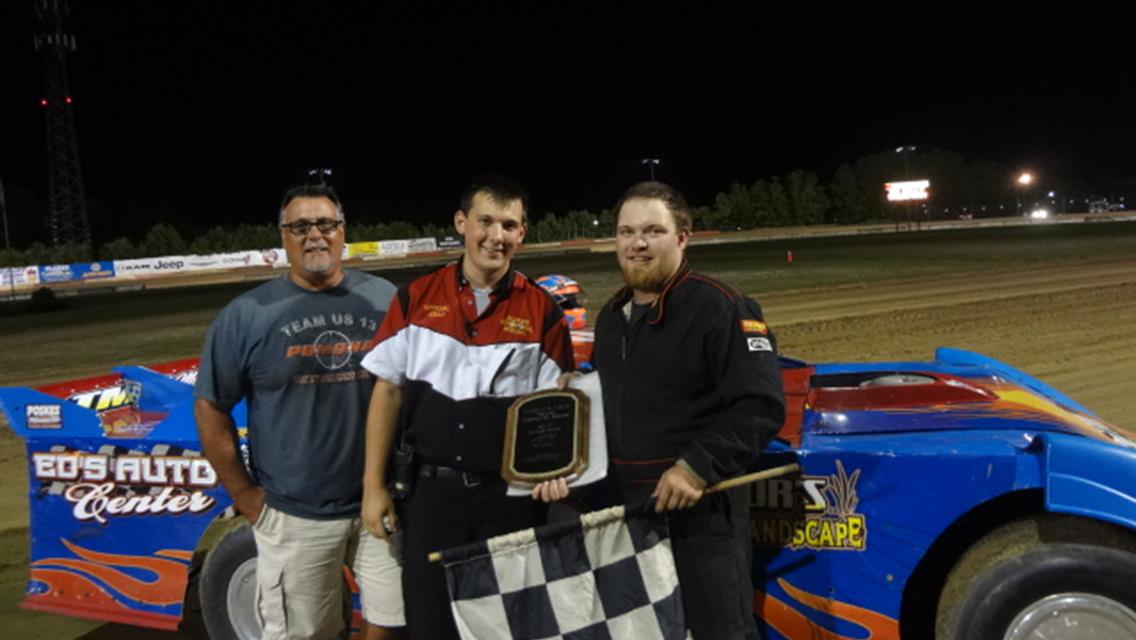 BILLY THOMPSON GETS FIRST CAREER WIN IN CRATE MODELS