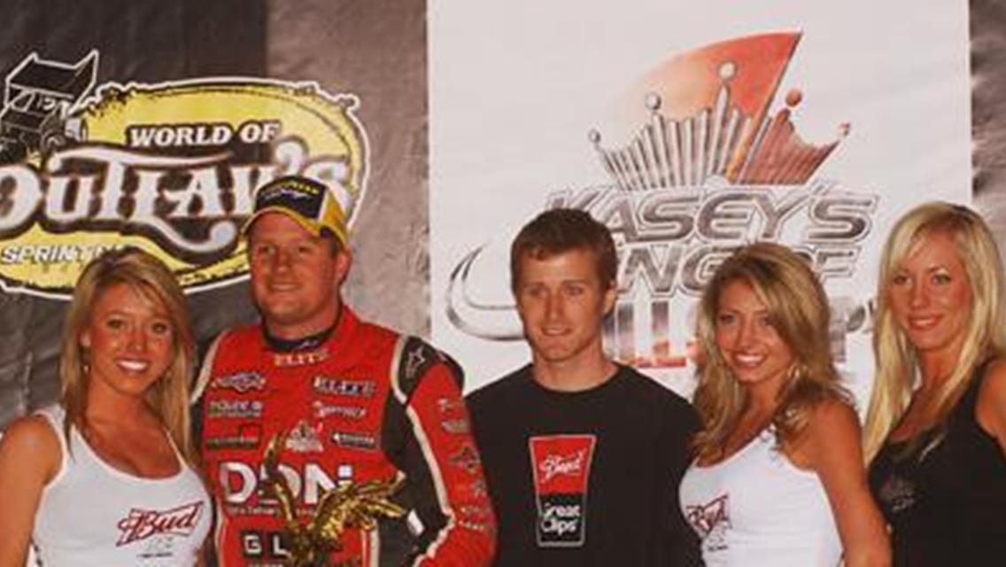 Kasey Kahne&#39;s Showdown for the Bud Crown Finale Brings WoO Back to LaSalle Speedway