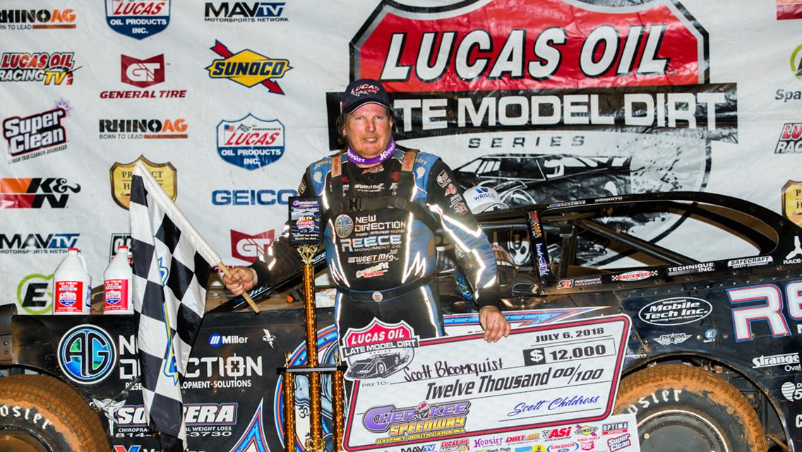 Bloomquist Wins from Seventh at Cherokee