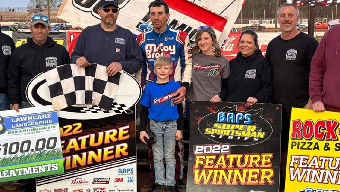 Tony Jackson Goes 2-for-2 with Super Sportsman &amp; Wingless Sportsman Victories