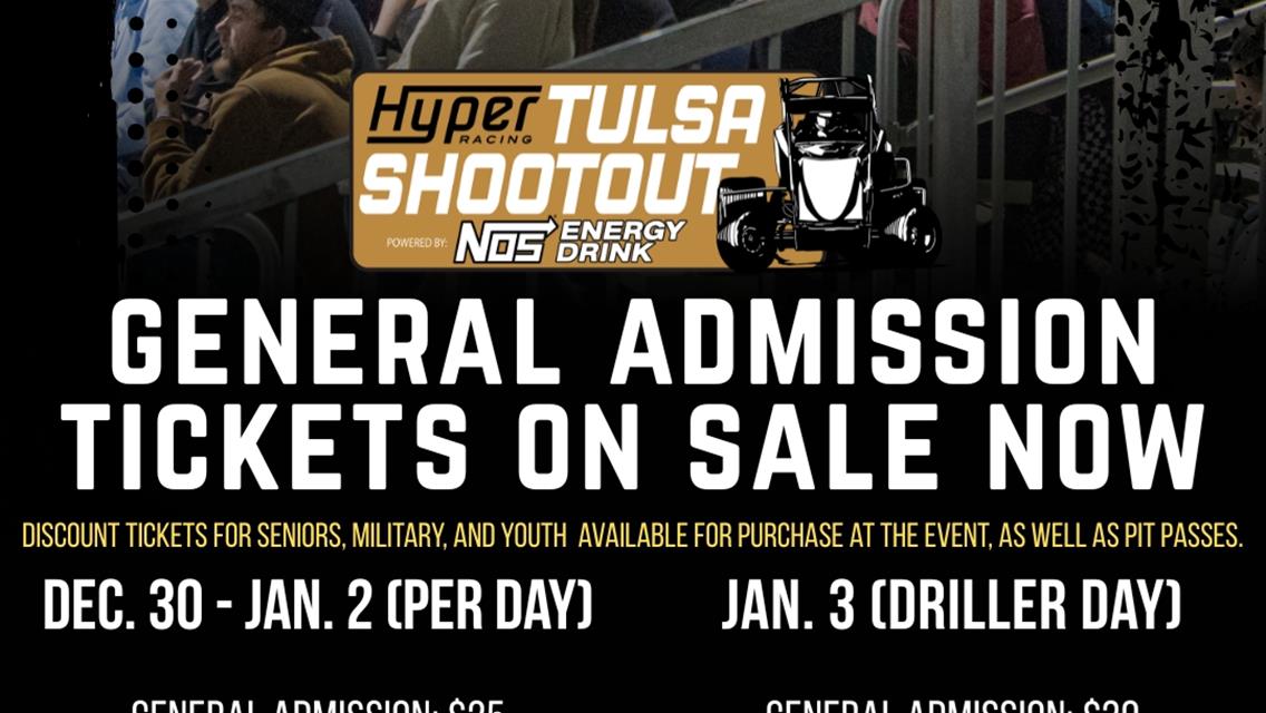 Online Ticket Sales Open For 2026 Hyper Racing Tulsa Shootout Powered by NOS Energy
