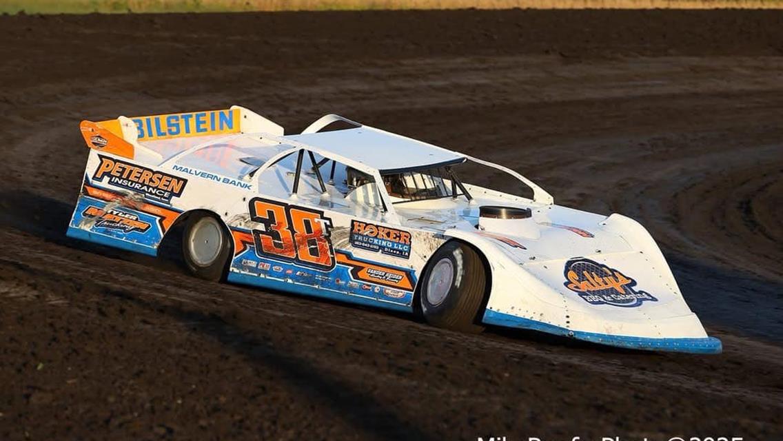 Adams County Speedway (Corning, IA) – Malvern Bank East Series – Pumpkin Dash – October 4th, 2025. (Mike Ruefer photo)