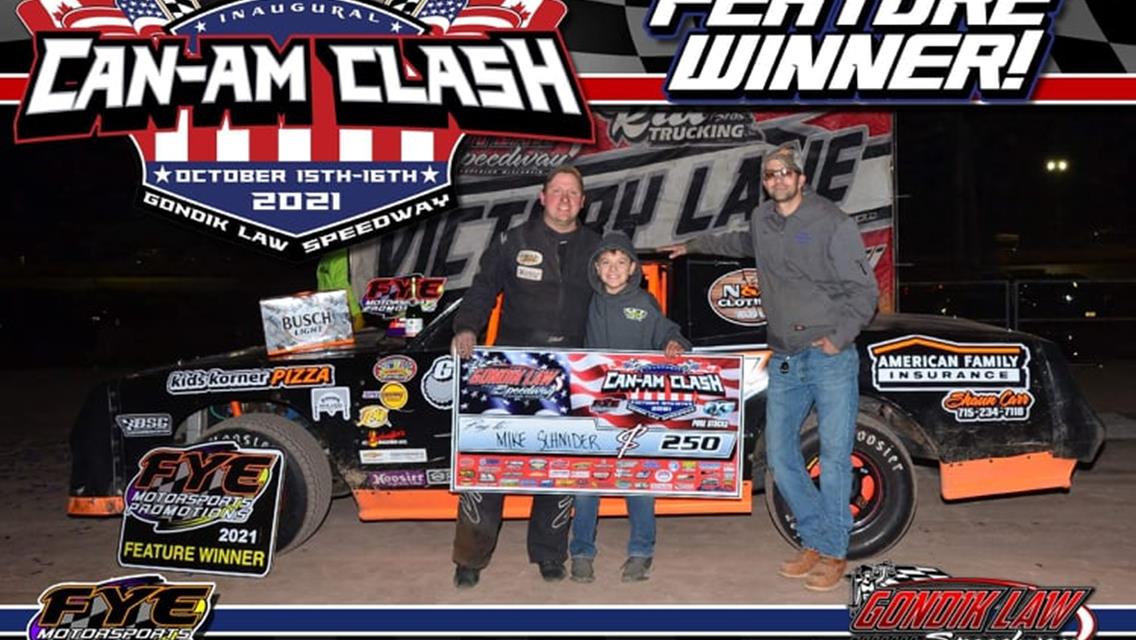 Inaugural Can-Am Clash Results from Gondik Law Speedwway