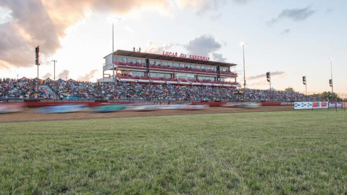 Lucas Oil Late Model Series Reopening events at Lucas Oil Speedway called off due to wet weather forecast