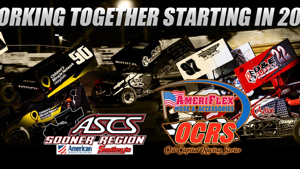 ASCS Sooner Region and Oil Capital Racing Series Form Alliance For 2020