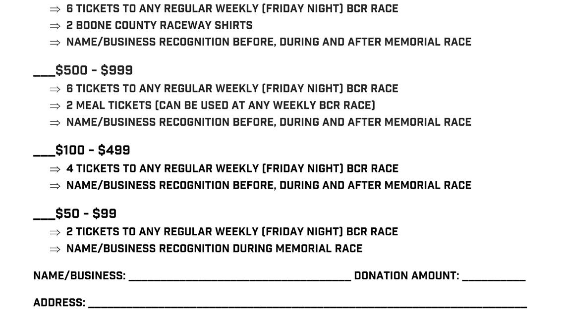 5th Annual Tanner Pelster Memorial **$10,111**