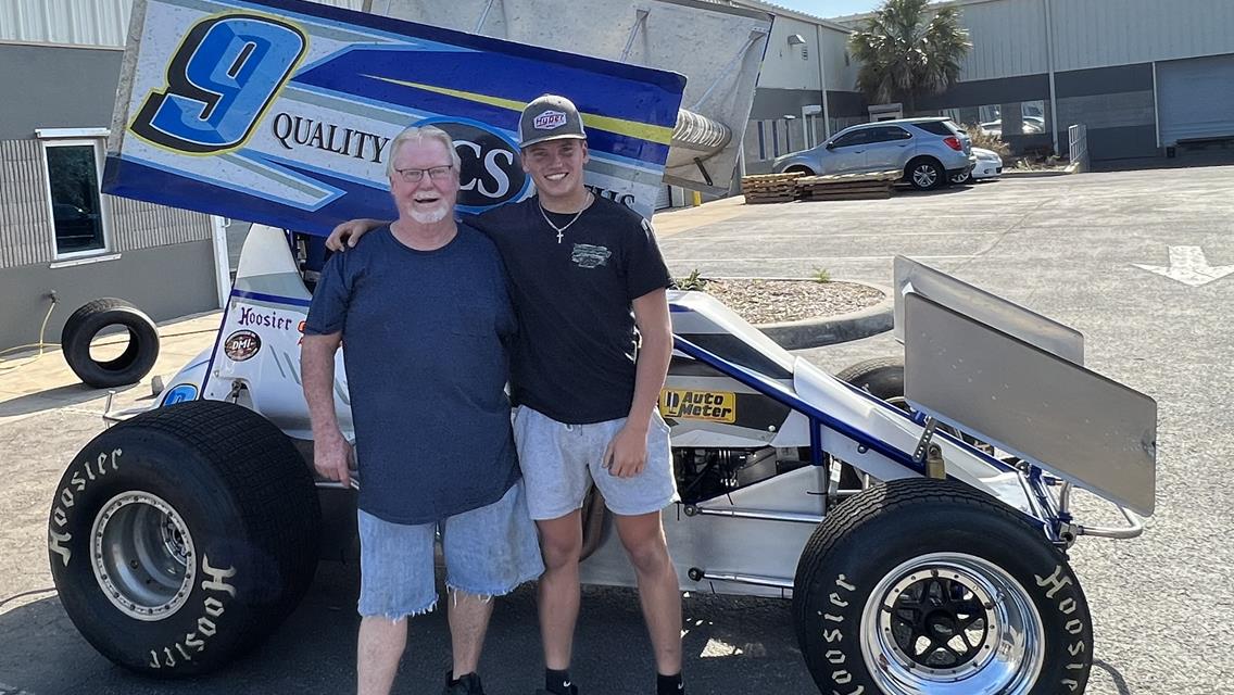 Bryce Will Be Making His Top Gun Sprint Car Debut This Weekend!