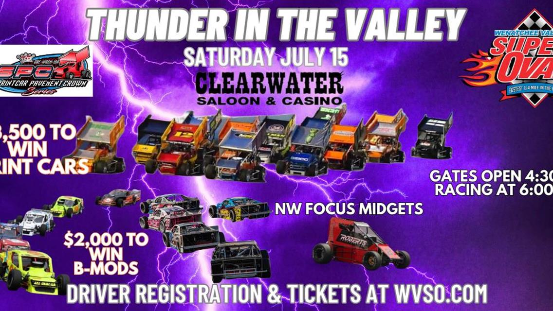 Thunder in the Valley July 15th