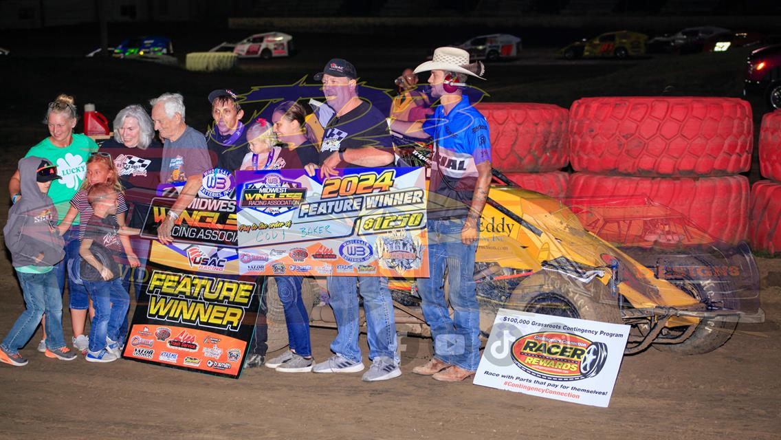 Meyer, Noll, Baker,Everhart, Raffurty Visit Victory Lane