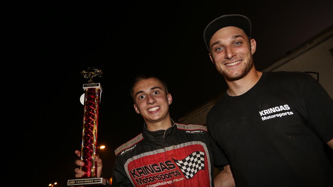 Johnny Kringas 4th Win of the 2015 Season