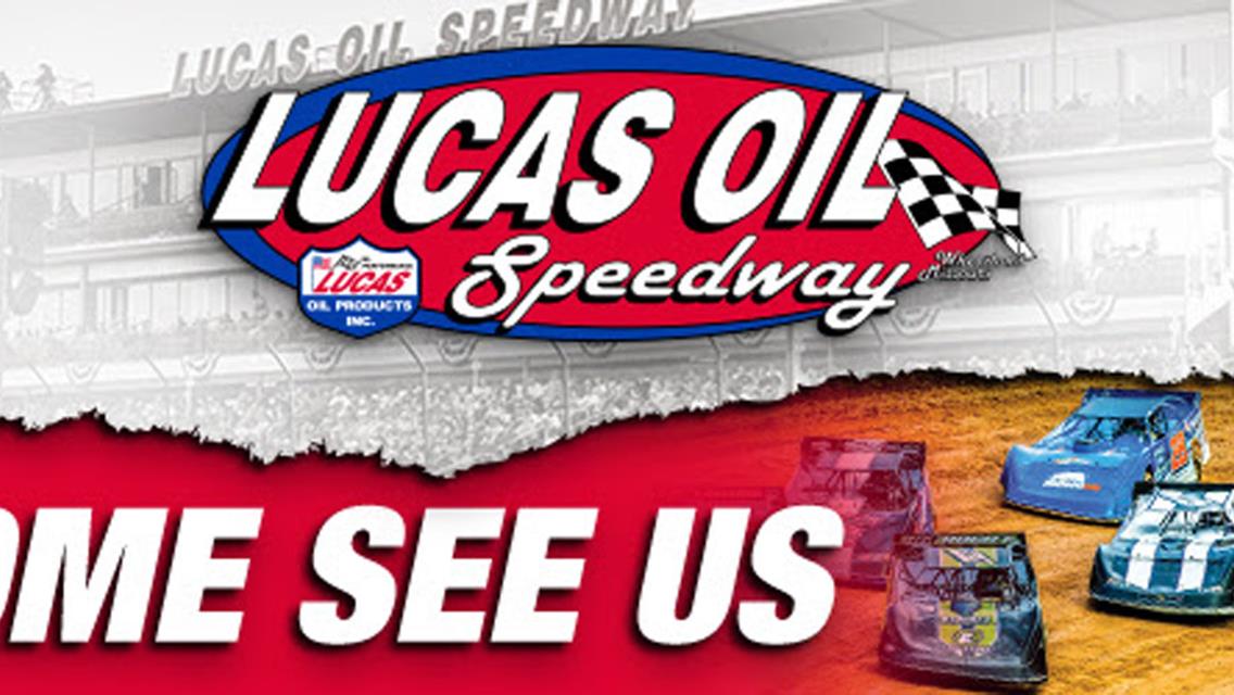 Lucas Oil Speedway to be represented at upcoming Chili Cook Off, Man Show and Capitol Mall Racers Show