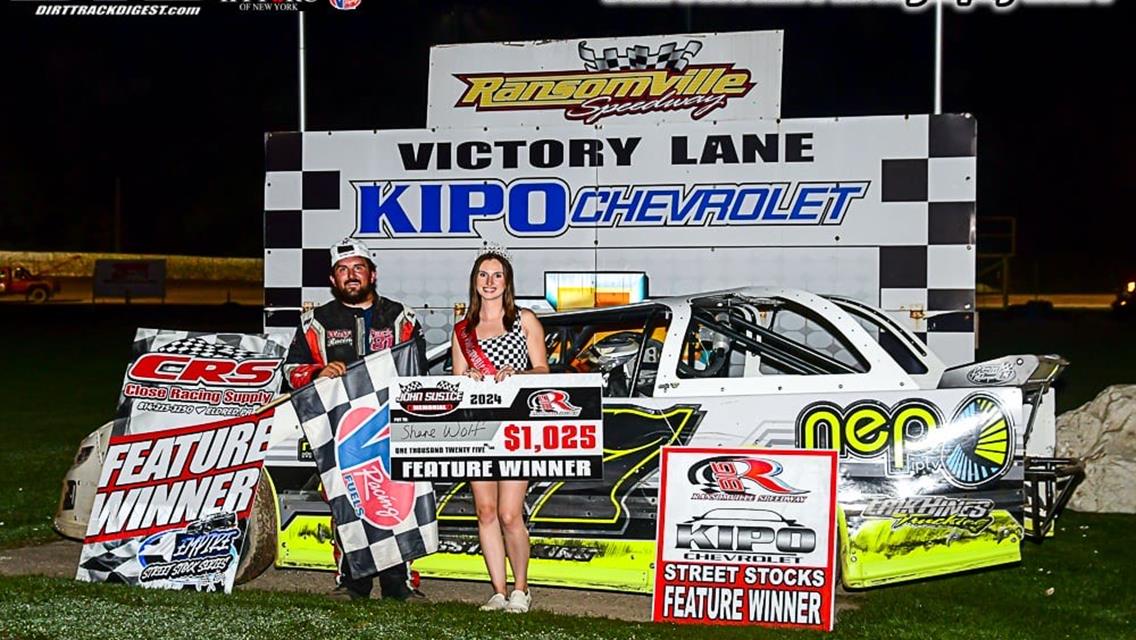 Shane Wolf Wins 7th Annual John Susice Memorial