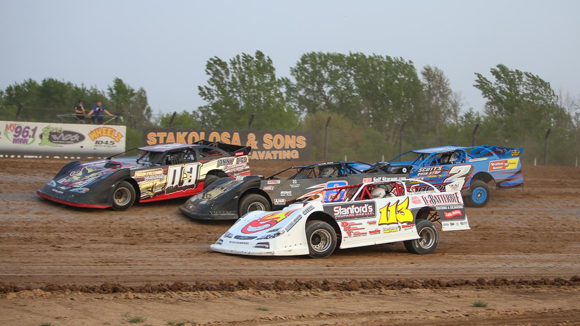 Late Models added - Outlaws scratched for August 30th