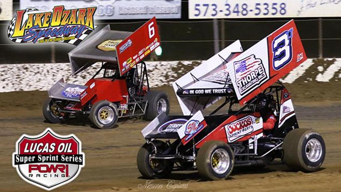 Super Sprints Battle it Out at Lake Ozark Speedway