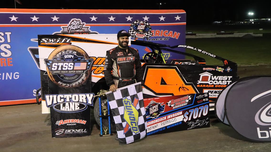 Perrego wins first ever STSS show at Airborne Park, Heywood returns to victory lane; Terry, Bresette and Fountain also collect wins
