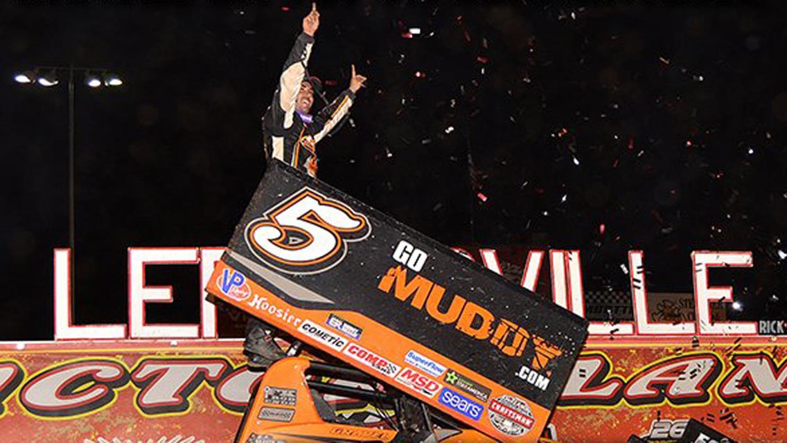 Gravel scores season&#39;s 14th Outlaws victory at Lernerville