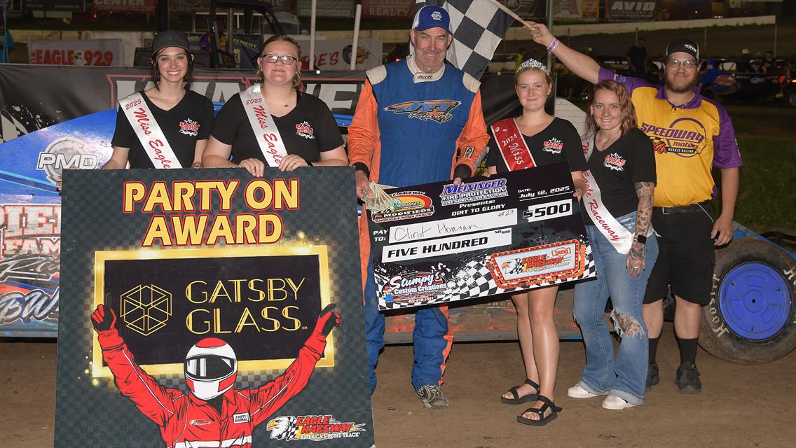 Schouten, Pike, Homan, Richards &amp; Andersen claim Glory on July 12th at Eagle Raceway