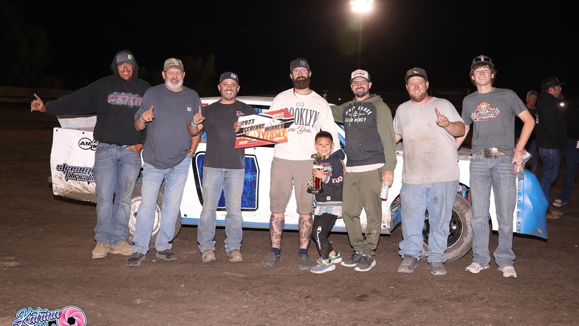 Golobic Wins Floyd Alvis Salute, Bower, Baugh, Davis Championship Night Winners At Antioch Speedway