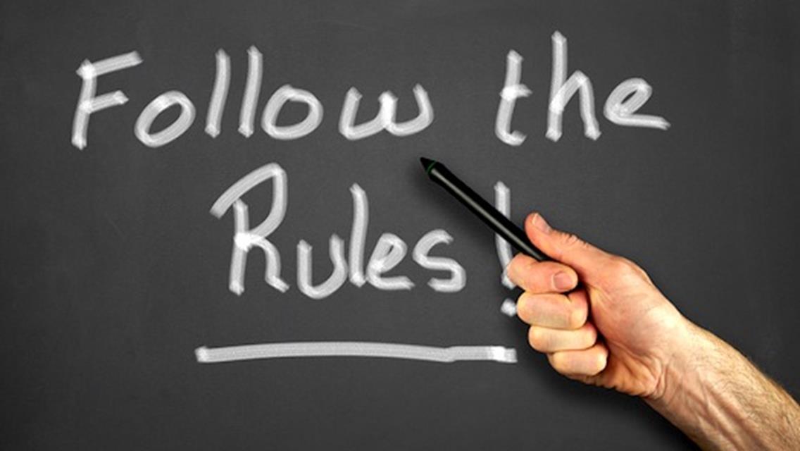 2019 Rules Package Posted