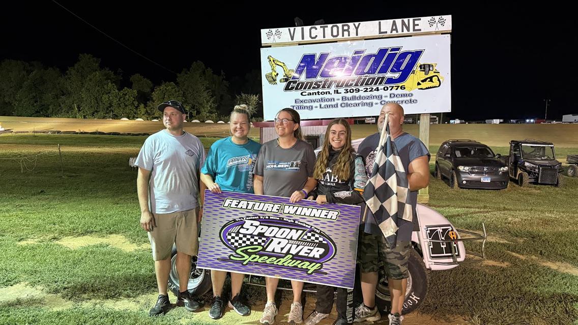 Spoon River Speedway (Banner, IL) – August 9th, 2025. (Kendra Fryman photo)