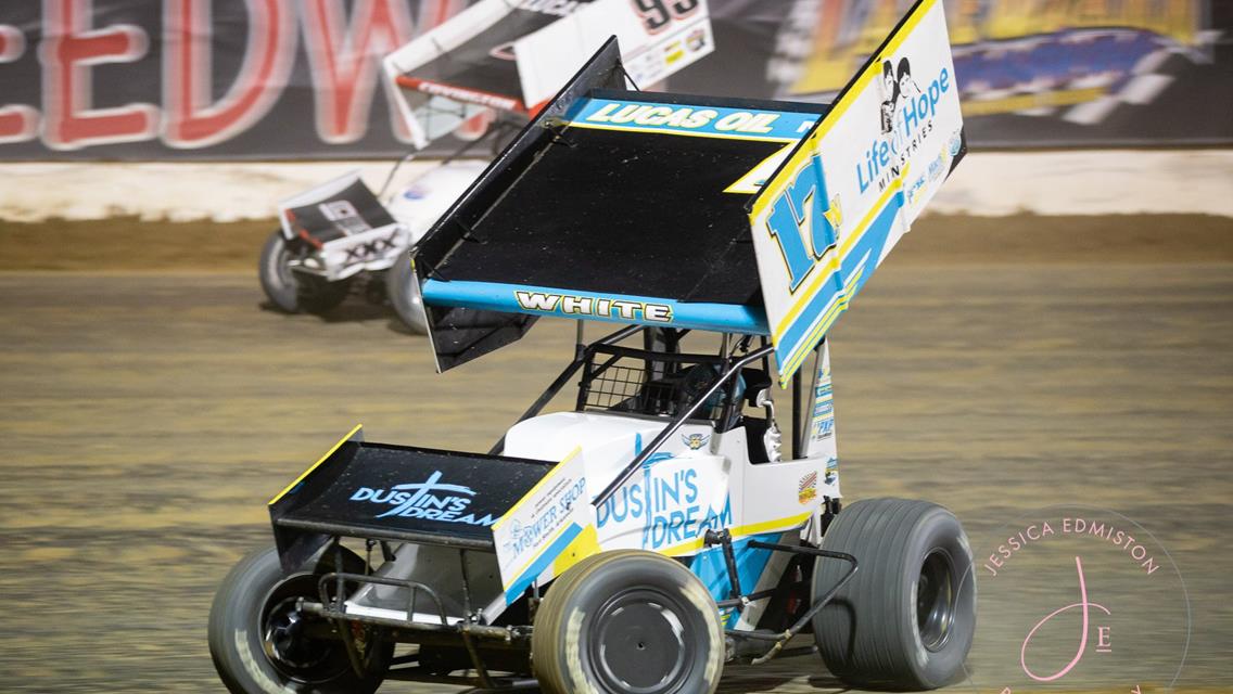 White Scores Two Top Fives to Finish Fifth in Lucas Oil ASCS National Tour Speedweek Standings