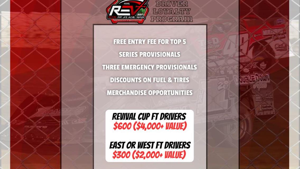 NUTRIEN AG SOLUTIONS REVIVAL DIRT LATE MODEL SERIES PRESENTED BY START2FINISH ANNOUNCES 2025 DRIVER LOYALTY PROGRAM AND REV IT UP MARKETING PROGRAM