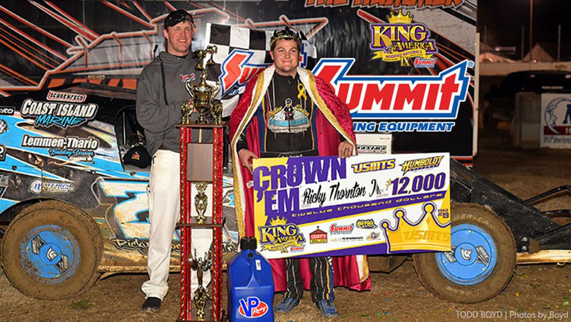 Thornton conquers King of America IX