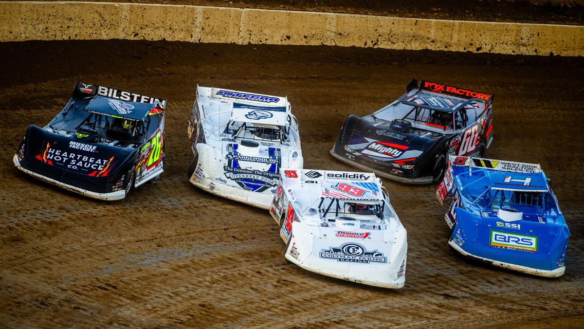 Atomic Speedway (Chillicothe, OH) – Lucas Oil Late Model Dirt Series – Independence 50 – July 4th, 2025. (Heath Lawson Photo)