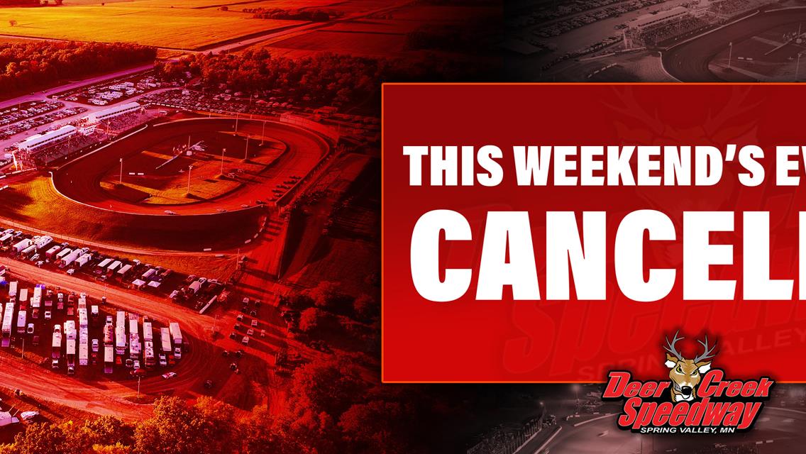 Saturday, June 21 Races are Canceled