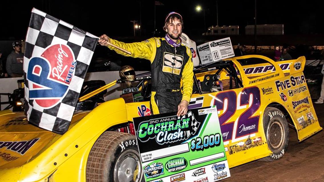 THOMAS SWEEPS NIGHT ONE OF THE DURRENCE LAYNE COCHRAN CLASH