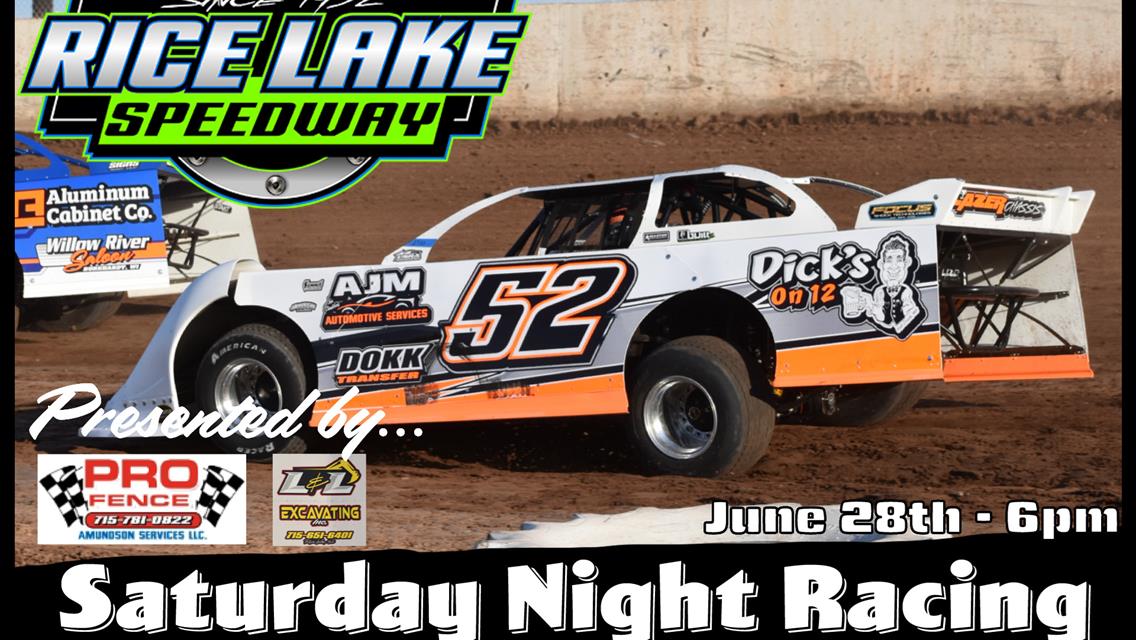 Rice Lake Racers Anxious, Three Big Specials Upcoming