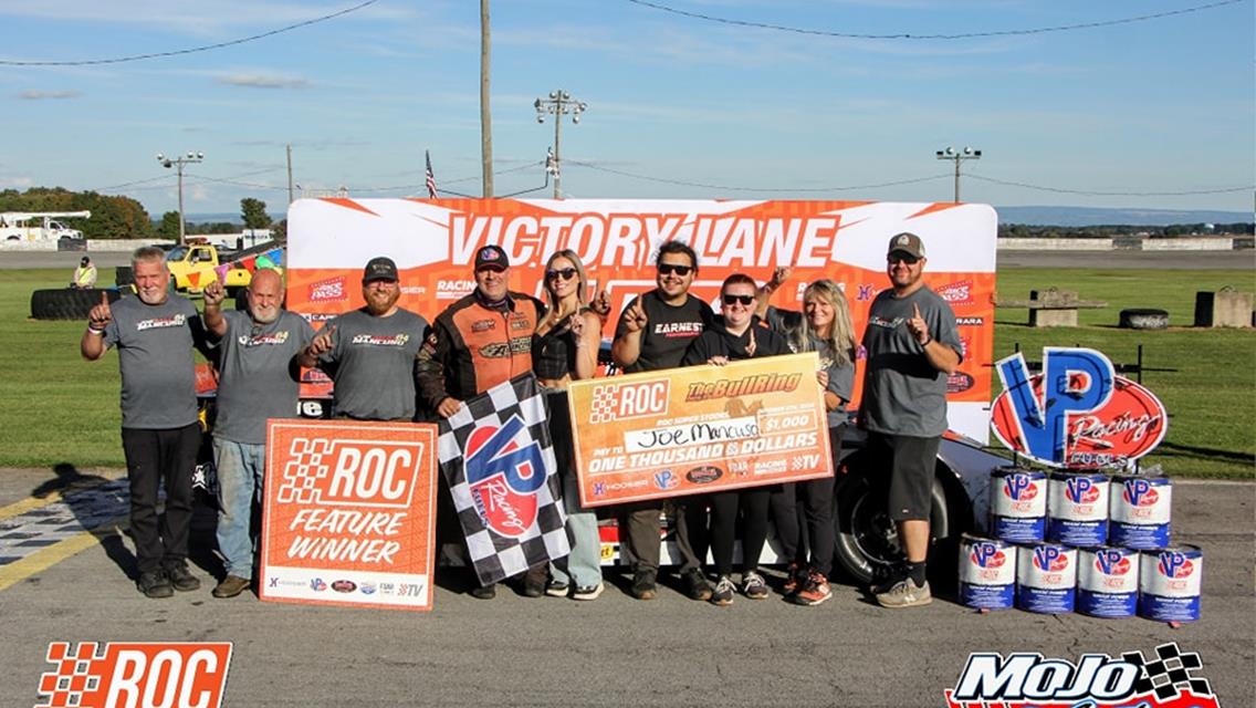 JOE EVANS, JOE MANCUSO, RUSS BULGER, JR AND JEANA DIETZ RACE TO “FALL SHOOTOUT” VICTORY AT WYOMING COUNTY INTERNATIONAL SPEEDWAY “THE BULLRING”