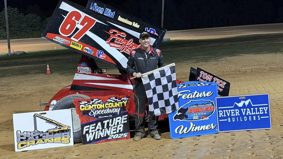 Duke Outduels RaceSaver Sprints for Clinton County Victory