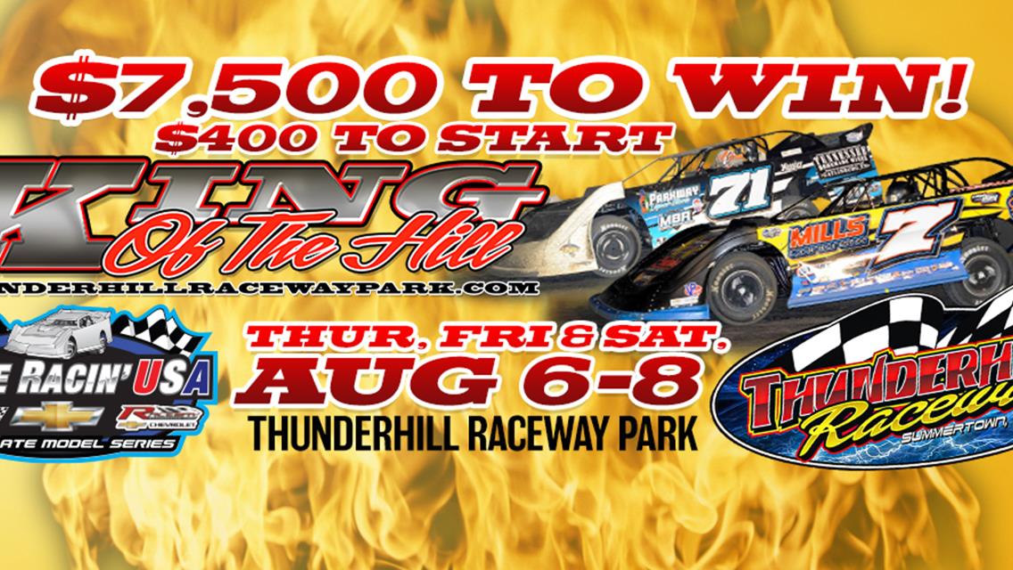 $7,500 To Win &quot;King of the Hill&quot; Up Next For Newsome Raceway Parts CRUSA Dirt Late Model Series