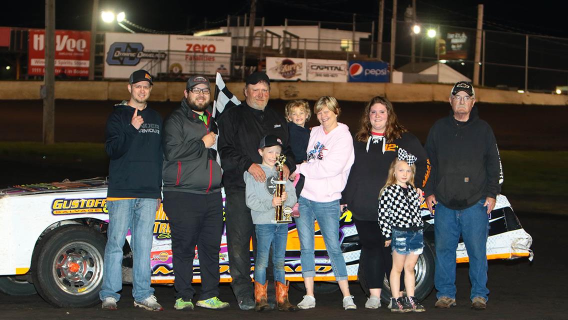 Gilman puts it in victory lane, Jaennette, Logue, McDonald and Yaw also take checkers
