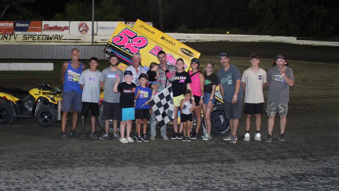Hahn Claims Hometown Win With ASCS Sooner At Creek County Speedway