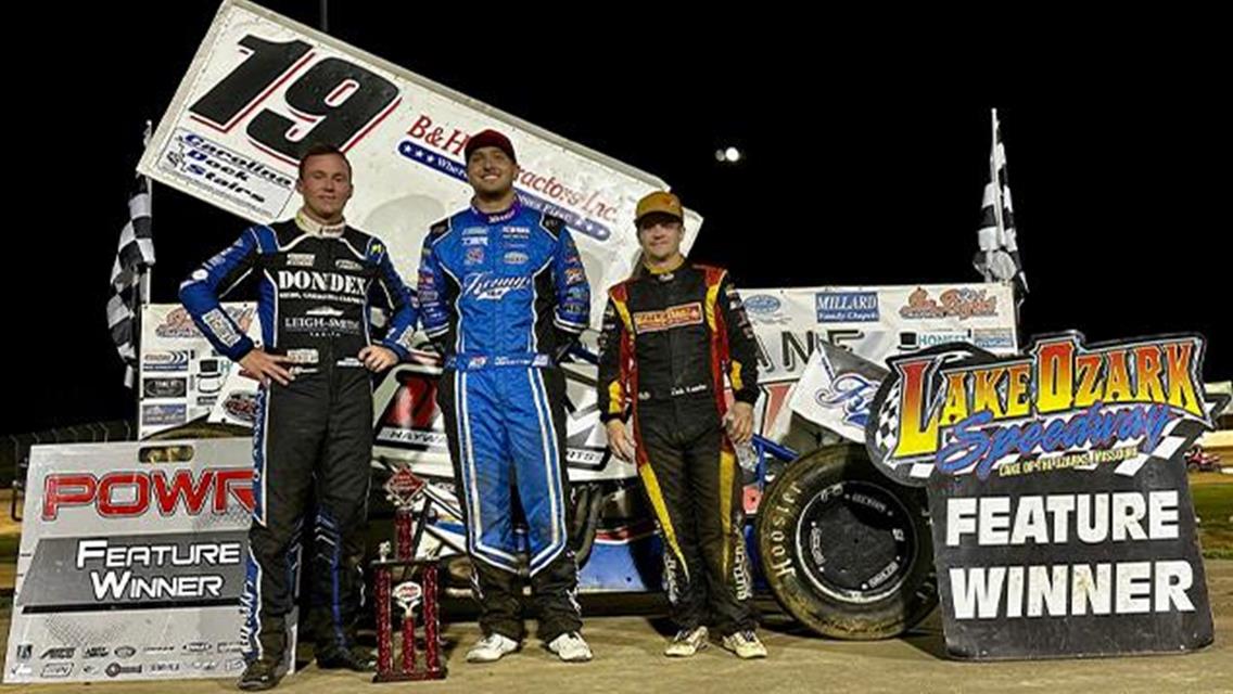 Ayrton Gennetten Gains Night One Triple Sprint Showdown Victory with POWRi 410 BOSS