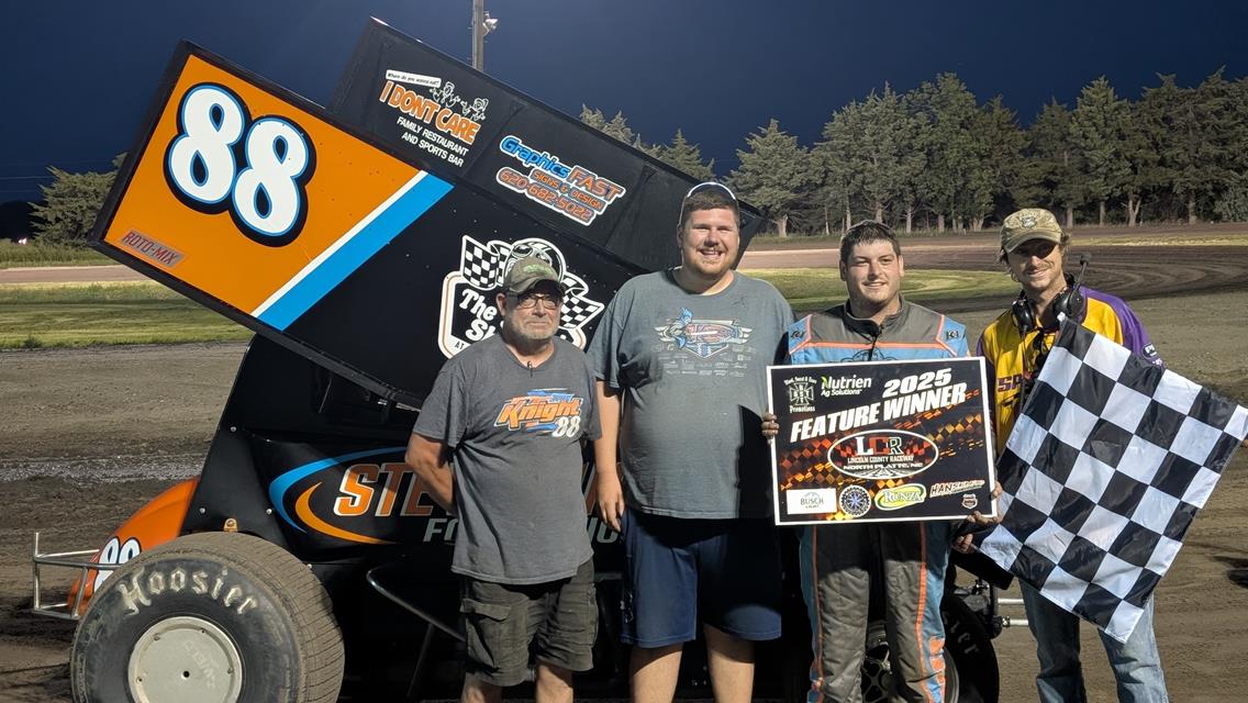 Jordan Knight Triumphs After Late-Race Battle at Lincoln County Raceway