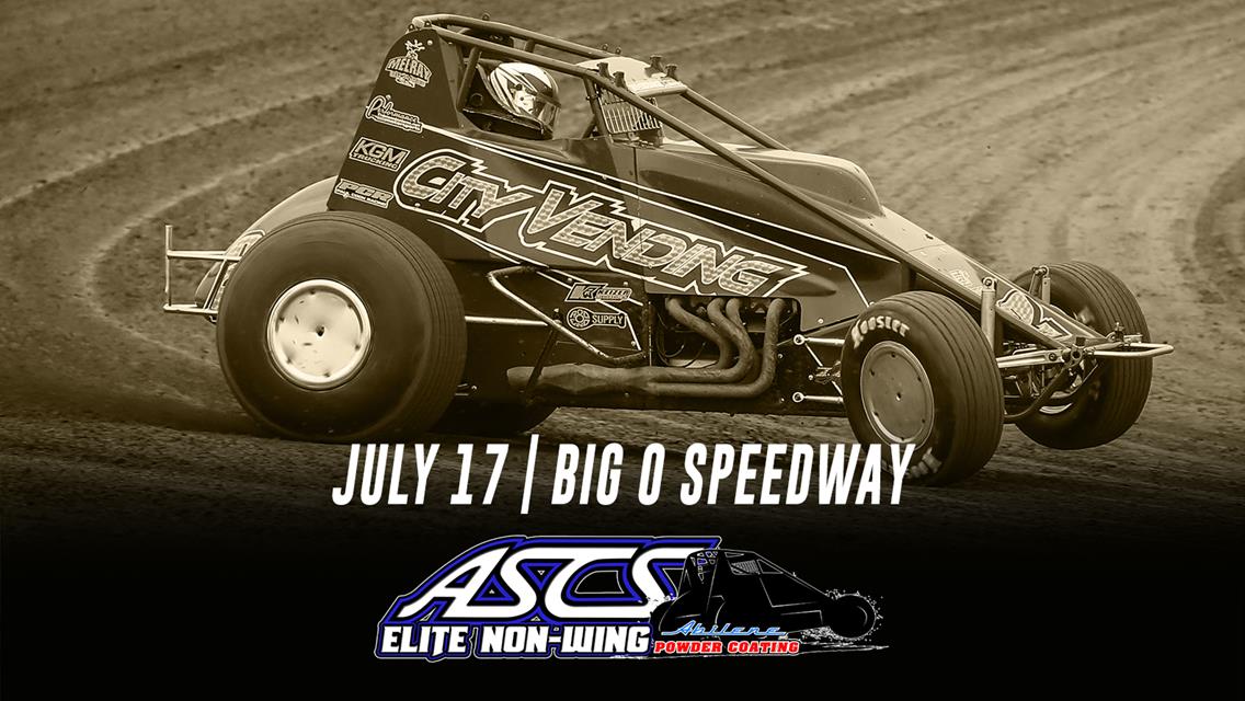 ASCS Elite Non-Wing In Action At Big O Speedway