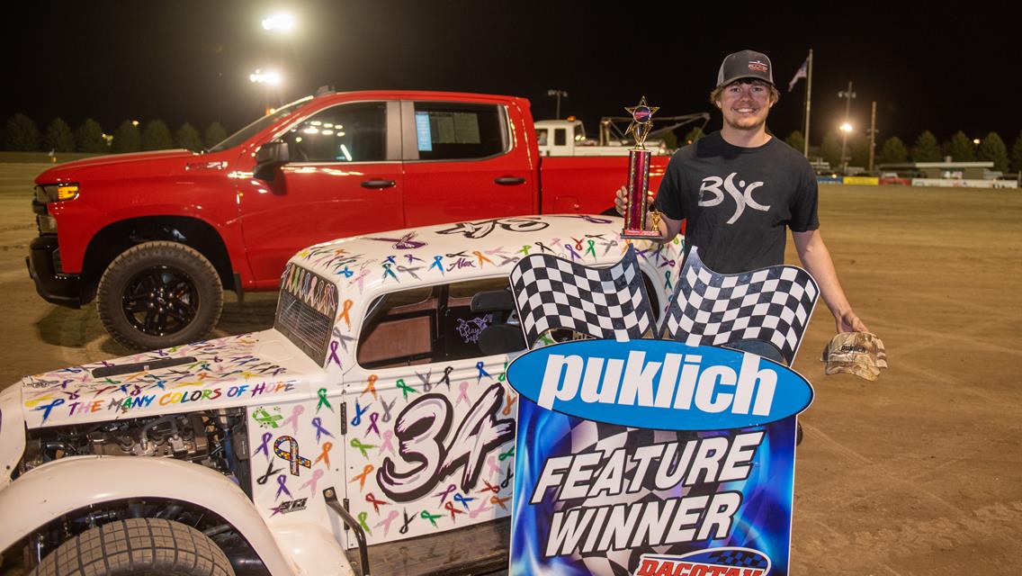 KUKOWSKI COLLECTS FIRST DACOTAH SPEEDWAY VICTORY