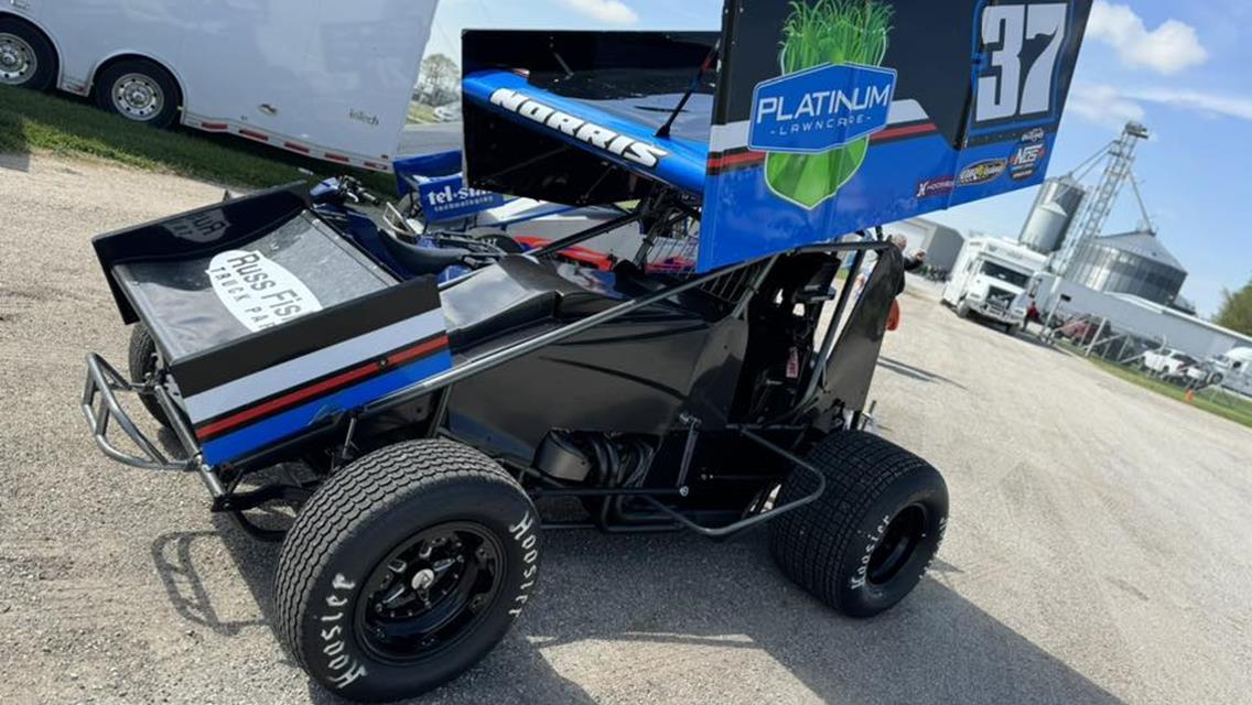 Tri-State Speedway (Haubstadt, IN) – World of Outlaws NOS Energy Drink Sprint Car Series – April 26th, 2025.