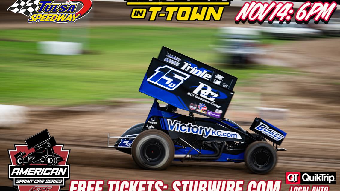 Andrew Deal will appear at the Dirt Down in T-Town for the American Sprint Car Series