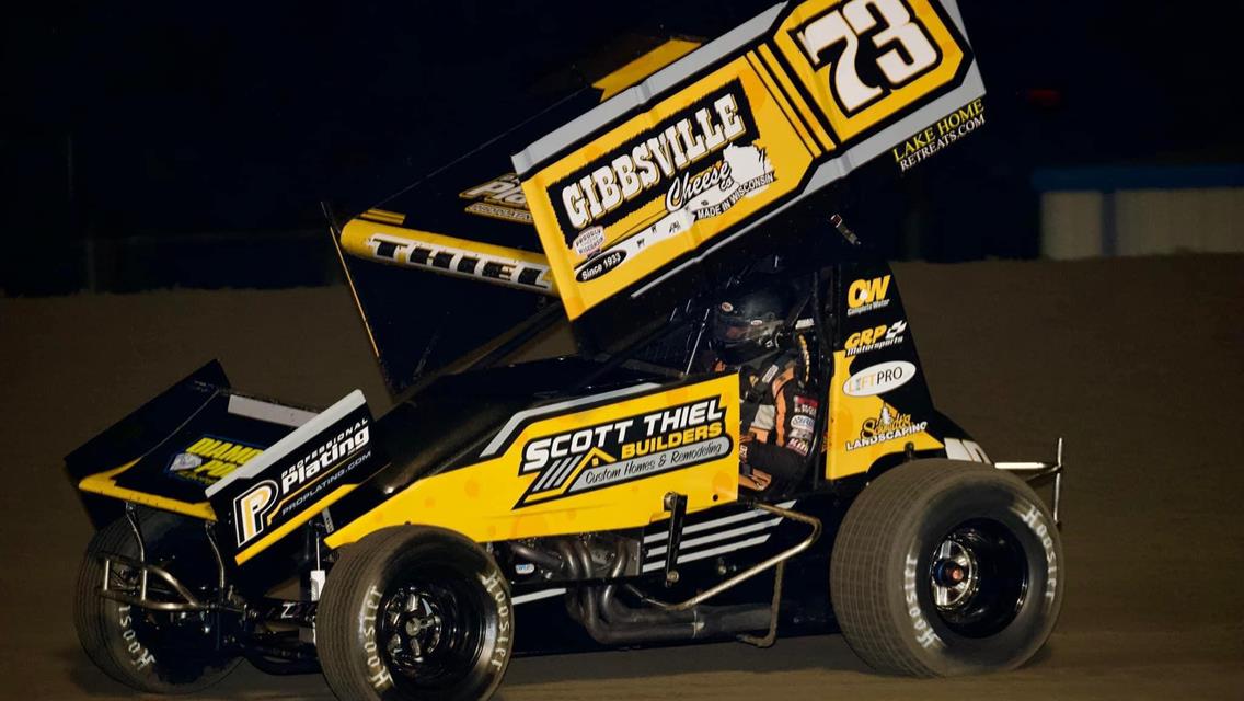 Thiel shakes off rust in Texas ASCS Elite Outlaw pair; Back-to-back at Kennedale ahead