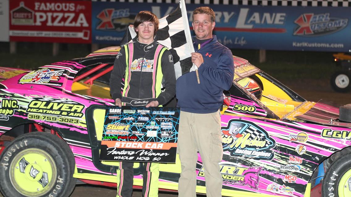 Murty, Lemmens, Rust, Anderson, Kinderknecht and Masterson Whole Hog Qualifying Night Winners