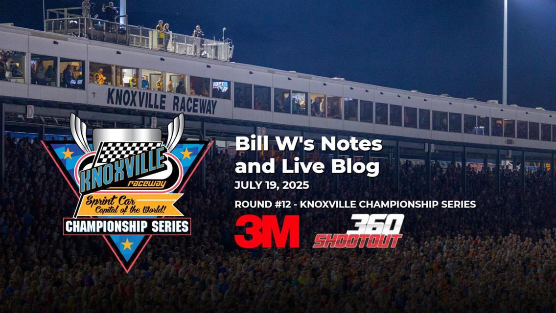 Bill W&#39;s Notes for 7/19