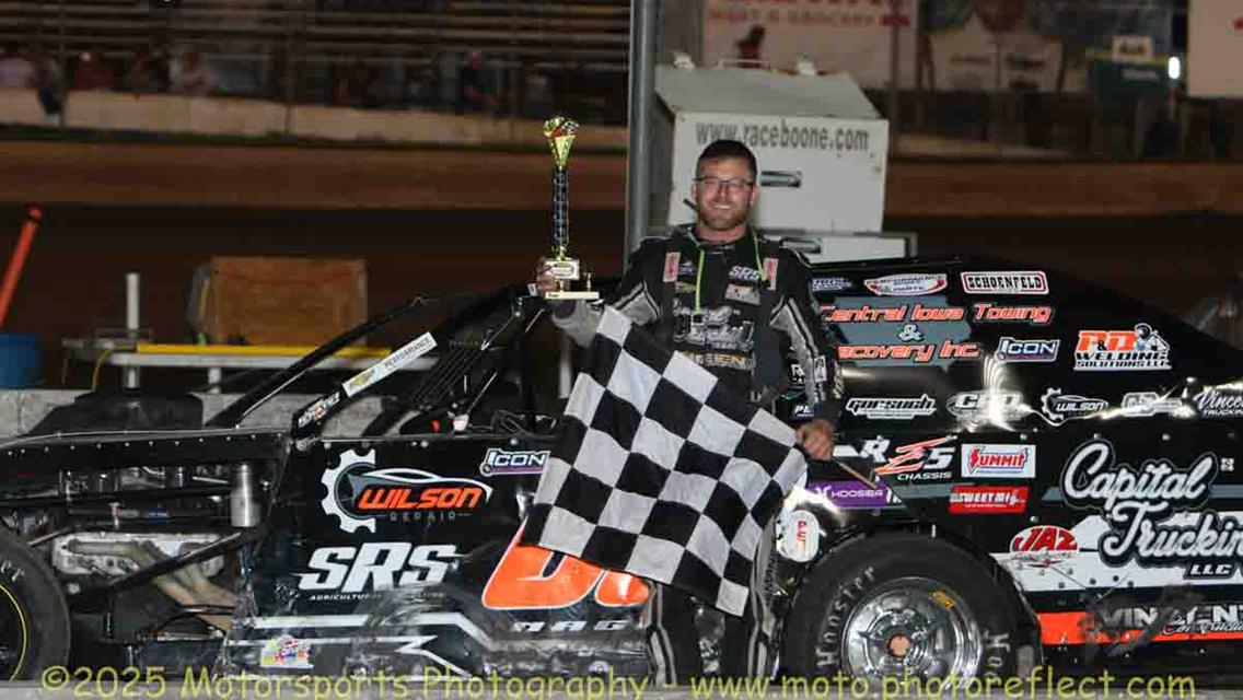 Mallicoat is King of the Hill at Boone Speedway; Nagle, Smith, Reimers, Gray, and Sabin find Victory Lane