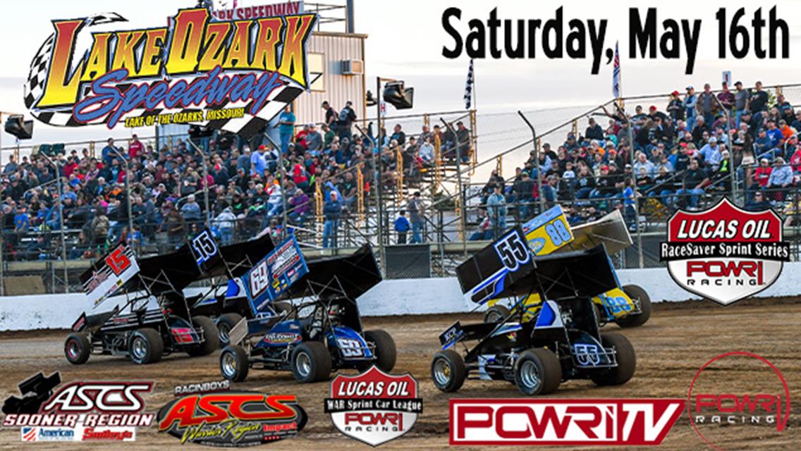 Season Set at Lake Ozark Speedway for the POWRi RaceSaver Sprints