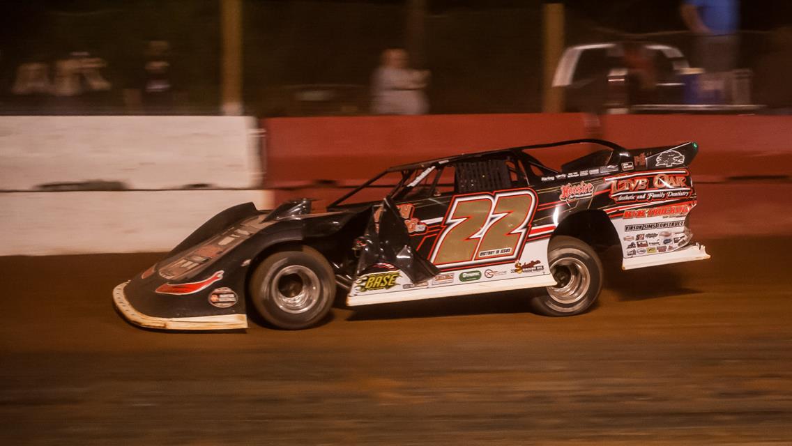 Cherokee Speedway (Gaffney, SC) - World of Outlaws Morton Buildings Late Model Series - Rock Gault Memorial - March 26th, 2021. (Steve Moore photo)