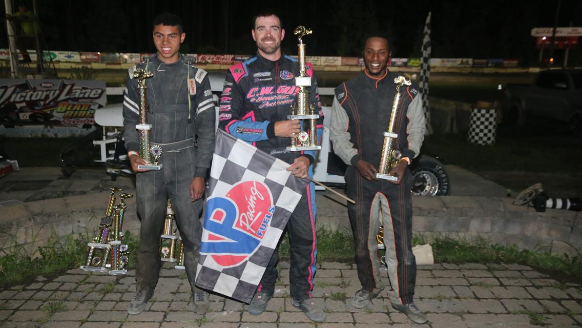 The Pushees, Father & Son make it to victory lane in the DIRTcar Wells River Chevrolet Sportsman Coupes 57th consecutive season of racing at Bear Ridg