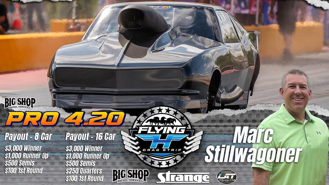 Sponsor and Pro 4.20 Class Racer Marc Stillwagoner racing at Smack Down 2024!